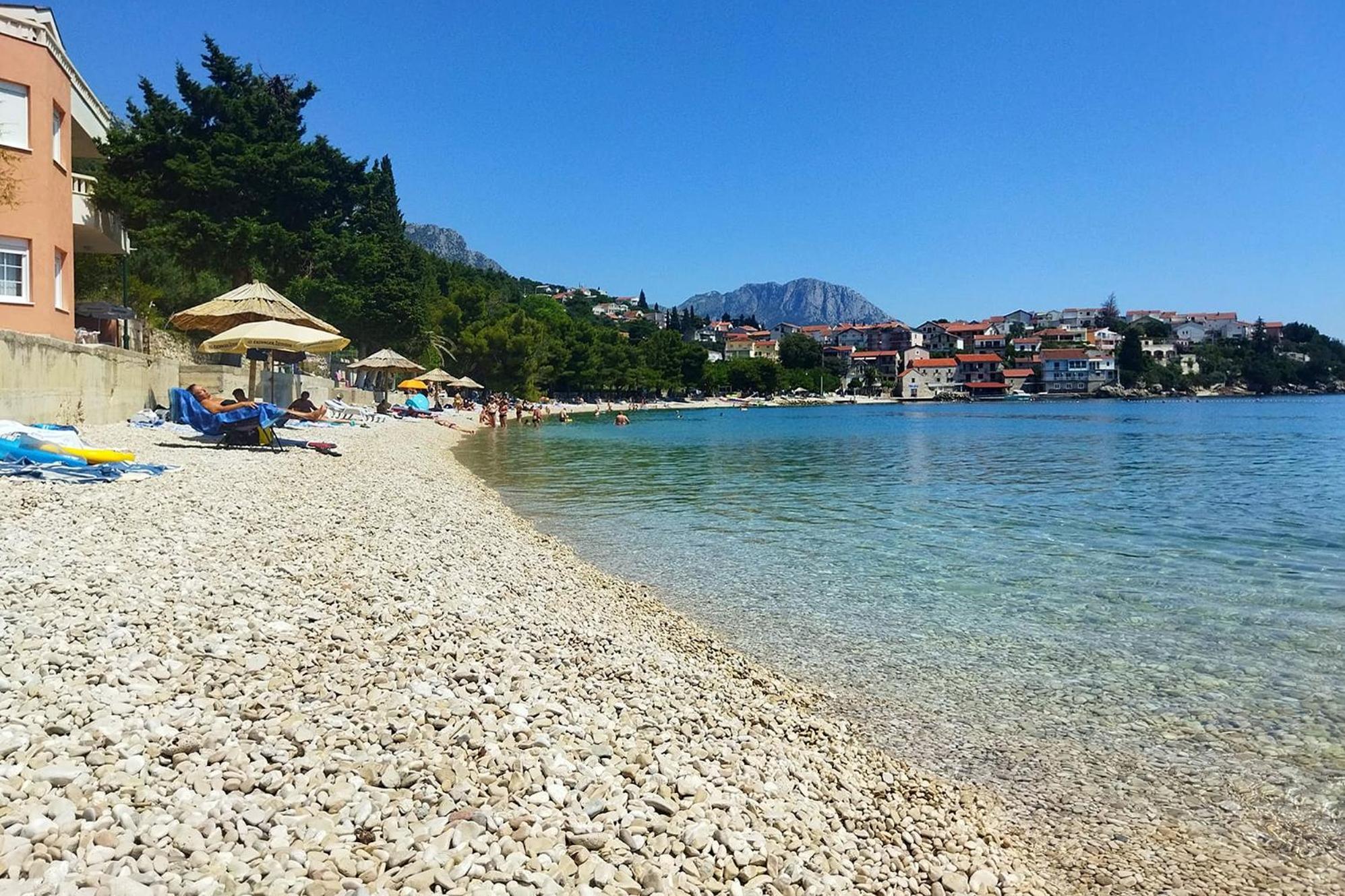 Apartments By The Sea Podaca, Makarska - 6874 Exteriér fotografie